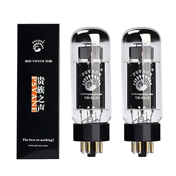 [新品未使用]PSVANE EL34C/6CA7 真空管 マッチドペア4本セット Amazon.co.jp: Psvane HiFiシリーズ EL34-C 真空管 ペアセット